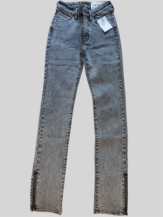 LNDN Denim - (🎃3 for 12🎃) LNDN Landon Denim Faded Grey Wash Ankle Zipper Jeans